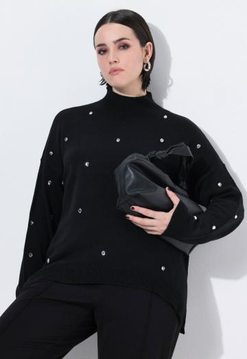 Длинный пуловер