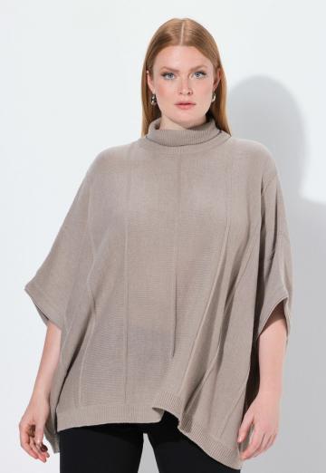 Пуловер с рукавом три четверти