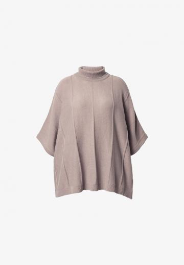 Пуловер с рукавом три четверти