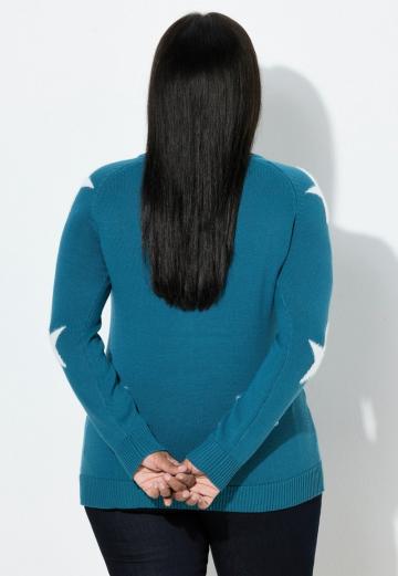 Длинный пуловер