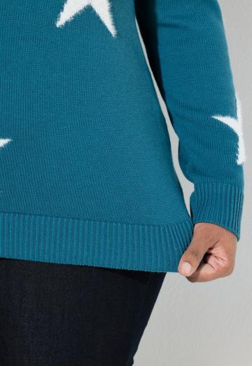 Длинный пуловер