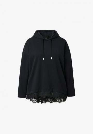 Пуловер с капюшоном