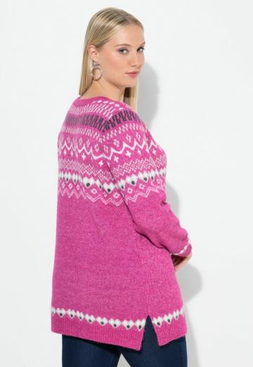 Длинный пуловер