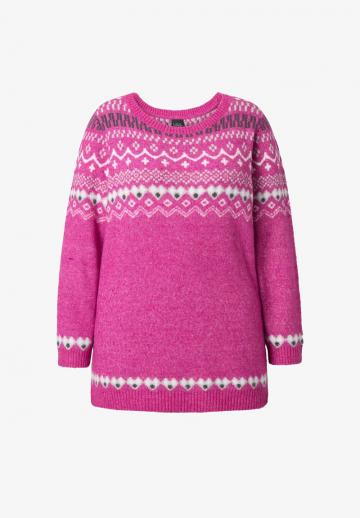 Длинный пуловер