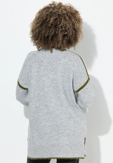 Длинный пуловер