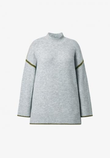 Длинный пуловер