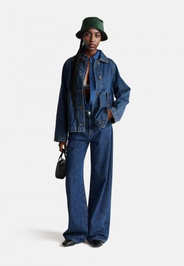 Джинсовая блузка