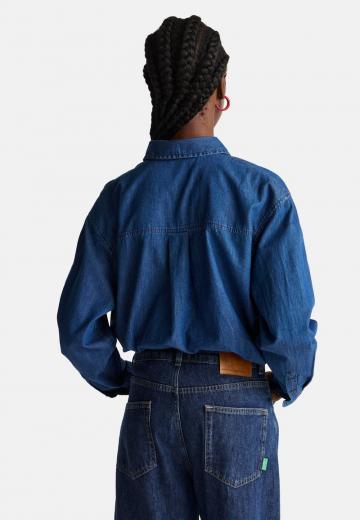 Джинсовая блузка