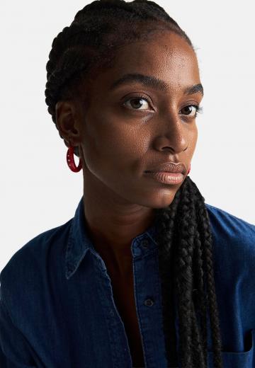 Джинсовая блузка