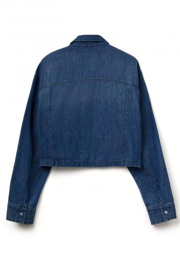 Джинсовая блузка