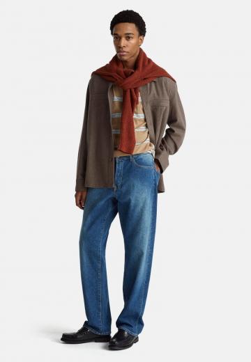 Прямые джинсы