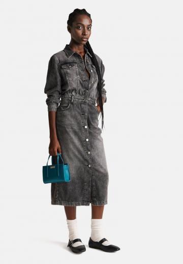 Джинсовое платье