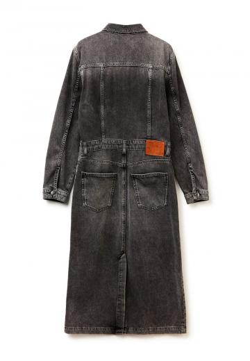 Джинсовое платье