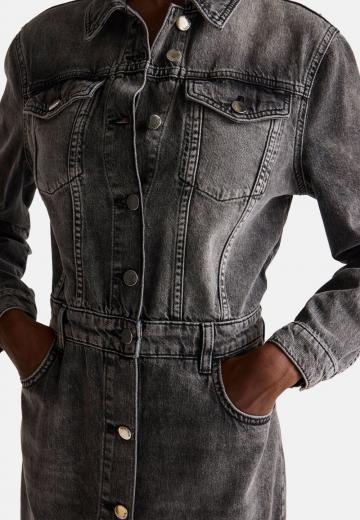 Джинсовое платье