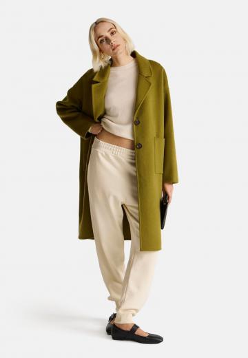 Шерстяное пальто