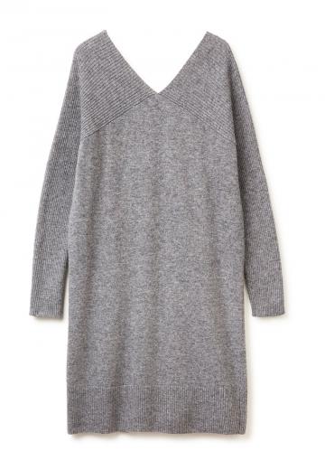 Вязаное платье