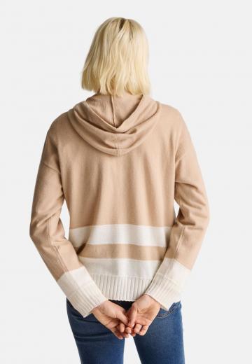 Пуловер с капюшоном