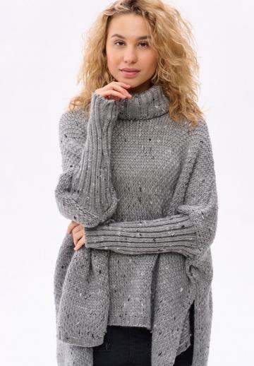 Длинный пуловер