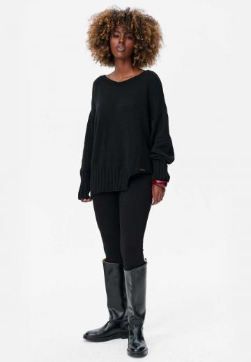 Длинный пуловер