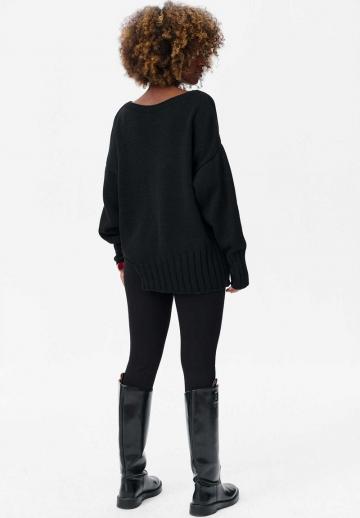 Длинный пуловер