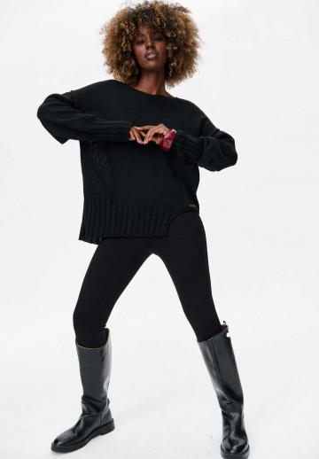 Длинный пуловер