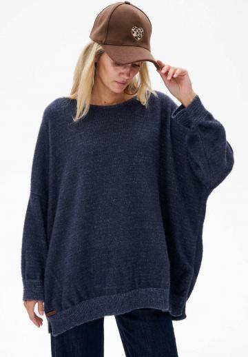 Длинный пуловер