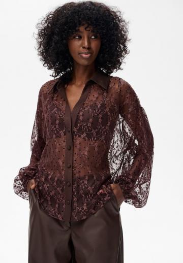 Кружевная блузка