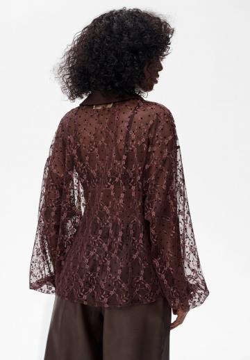 Кружевная блузка