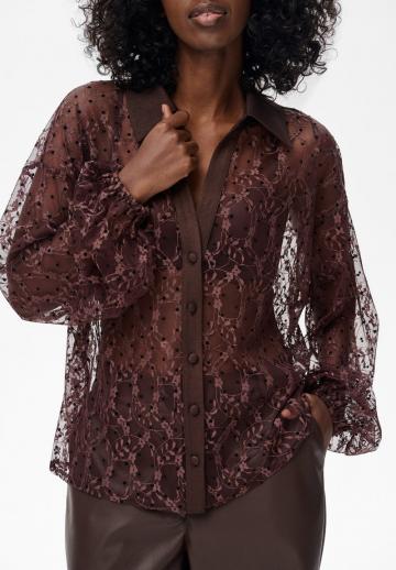 Кружевная блузка