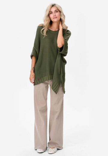 Длинный пуловер