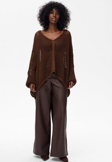 Длинный пуловер