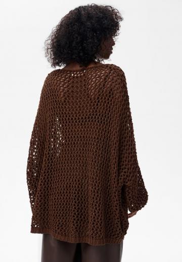 Длинный пуловер