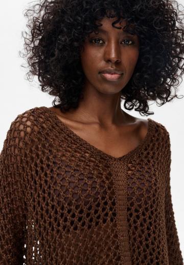 Длинный пуловер