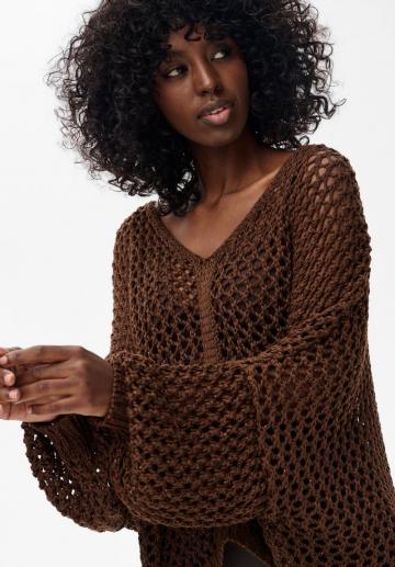 Длинный пуловер