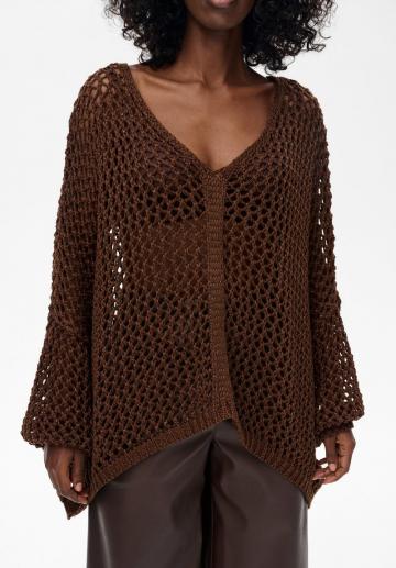 Длинный пуловер