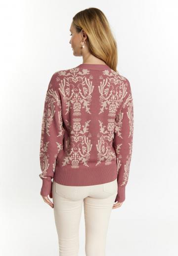 Жаккардовая кофта