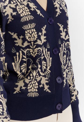 Жаккардовая кофта