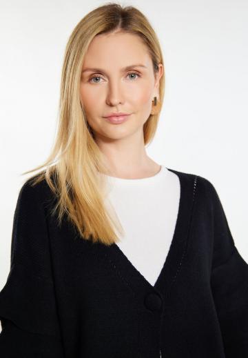 Длинный жилет