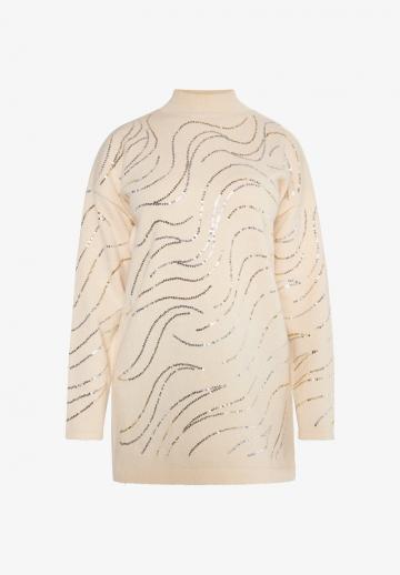 Длинный пуловер