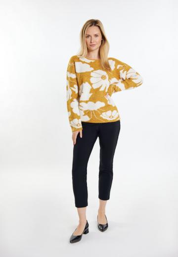 Длинный пуловер