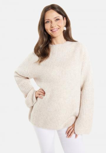 Длинный пуловер