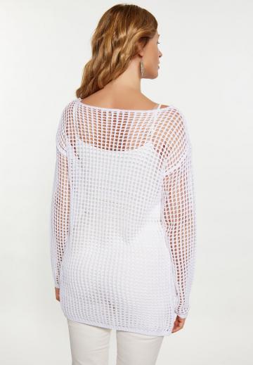 Длинный пуловер