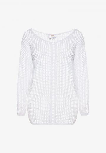 Длинный пуловер