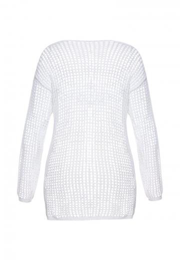 Длинный пуловер