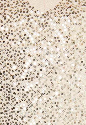 Пуловер с вырезом V