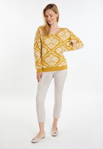 Длинный пуловер