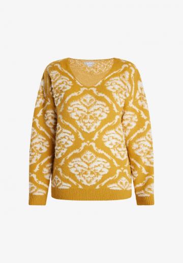 Длинный пуловер