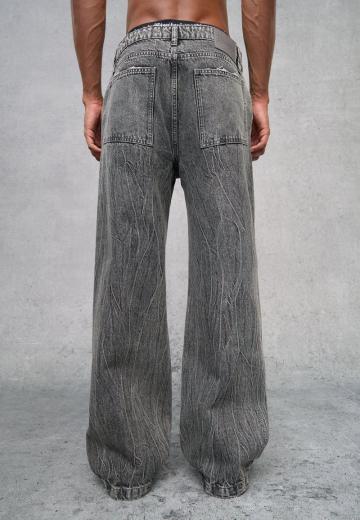 Прямые джинсы