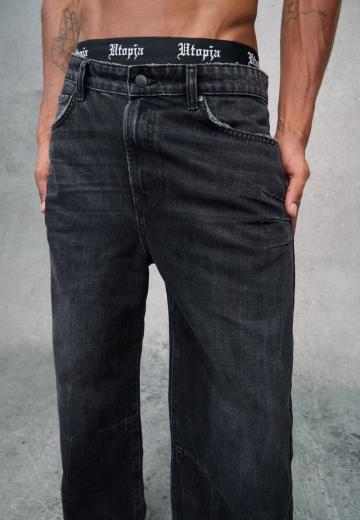 Клешеные джинсы