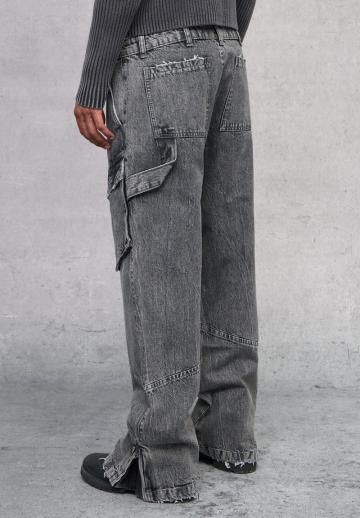 Прямые джинсы